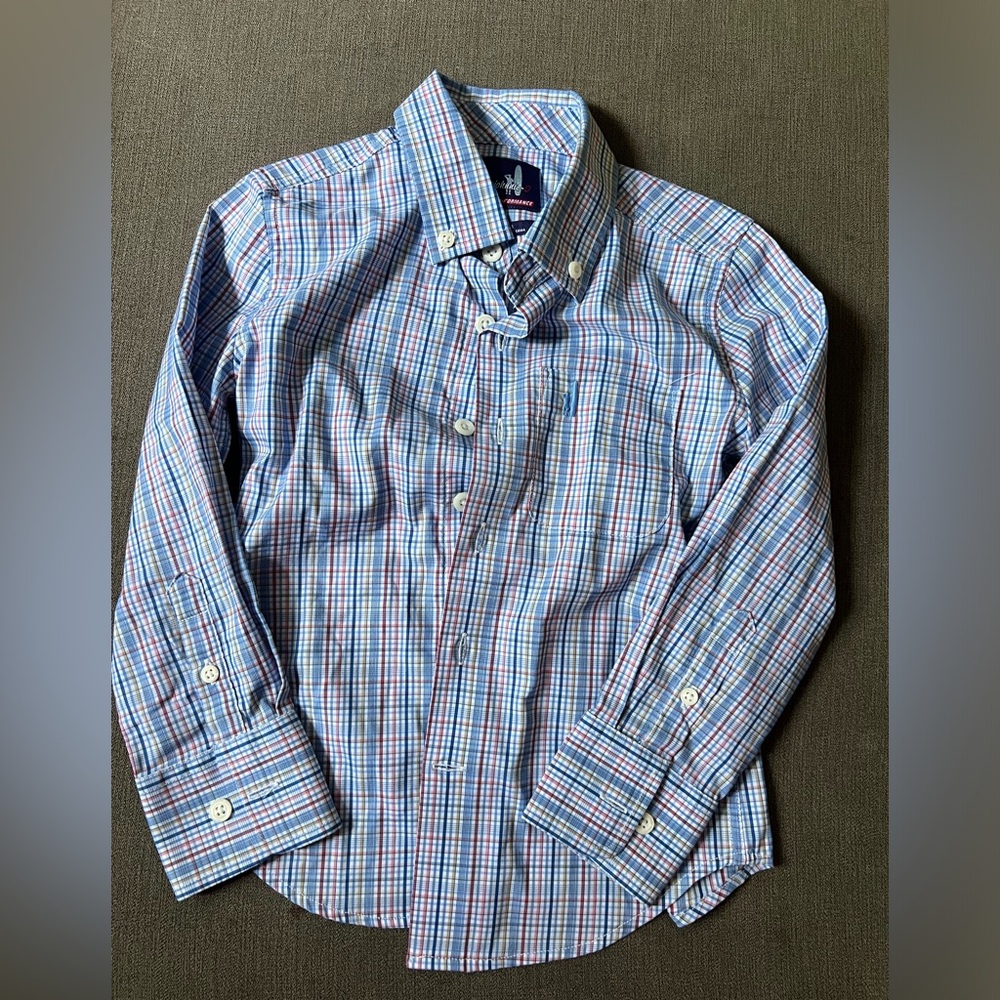 johnnie-O Multicolor Plaid Button Down Shirt